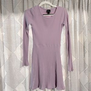 Girls long sleeve skater dress